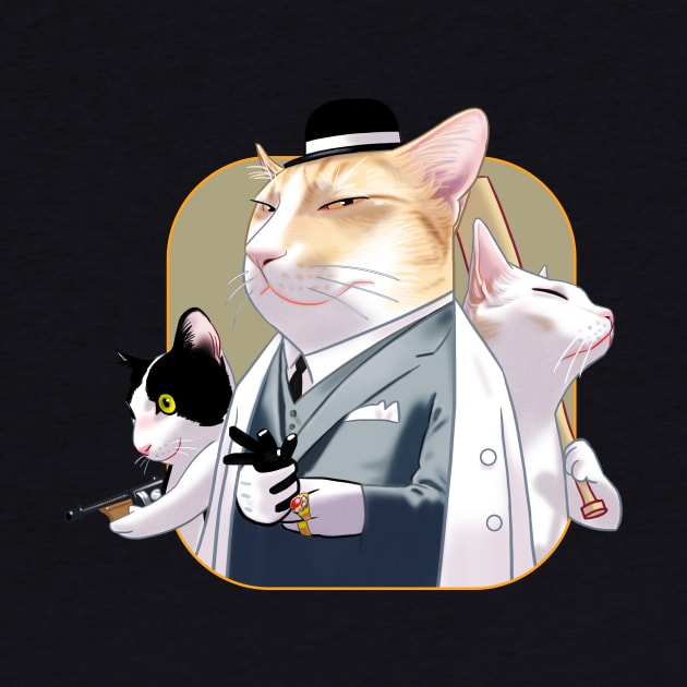 Cat Mafia Gang by Toss4Pon